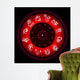 Zodiac circle with horoscope signs Wall Mural