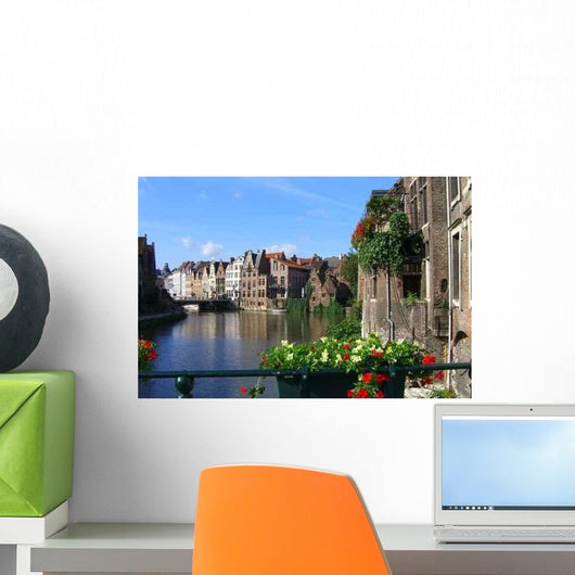 Ghent Historic Town Centre Wall Decal