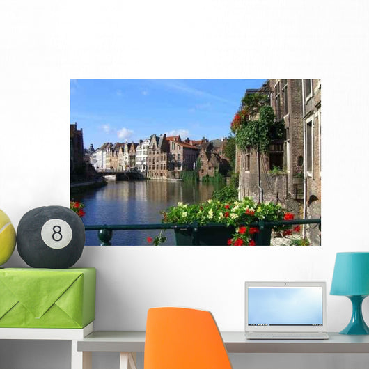 Ghent Historic Town Centre Wall Decal