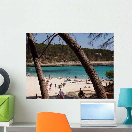 Cala Mondrago Wall Decal