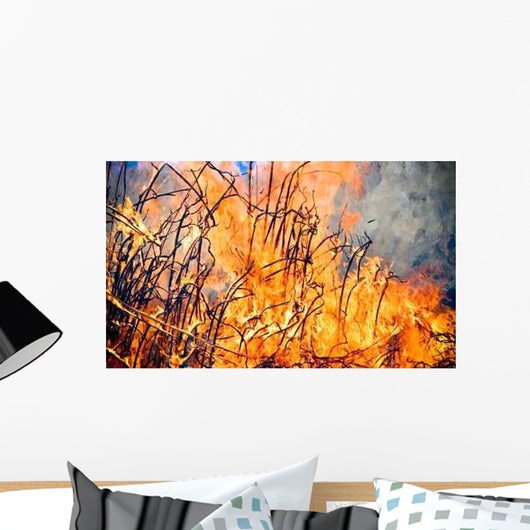 Fire Flame Wall Decal