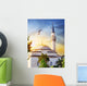 Dome and spire of mosque at sunset Wall Mural