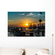 Sunset Beach Wall Decal