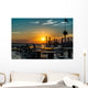 Sunset Beach Wall Decal