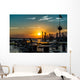 Sunset Beach Wall Decal