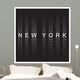 New York poster design. New York city typography, t-shirt graphics. Vector illustration. Wall Mural