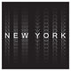 New York poster design. New York city typography, t-shirt graphics. Vector illustration. Wall Mural