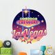 Las Vegas Sign Wall Decal
