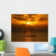 Malagasy Pecheurs Pirogue Wall Decal