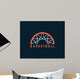 Basketball logo Wall Mural
