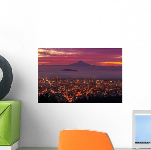 Before Sunrise Portland Wall Decal