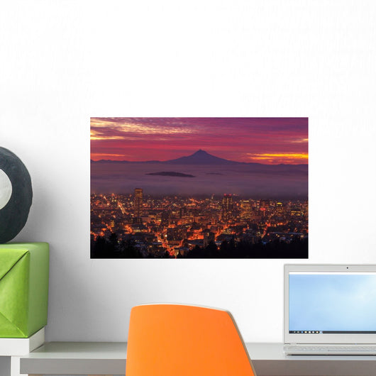 Before Sunrise Portland Wall Decal