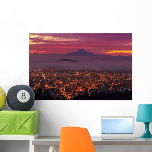 Before Sunrise Portland Wall Decal