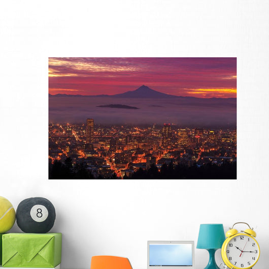 Before Sunrise Portland Wall Decal