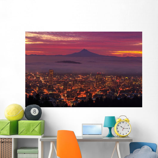 Before Sunrise Portland Wall Decal