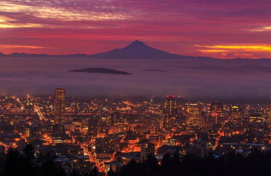 Before Sunrise Portland Wall Decal