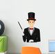 Man Magician Wall Decal