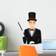 Man Magician Wall Decal