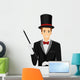 Man Magician Wall Decal