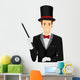 Man Magician Wall Decal