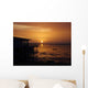 Sonnenuntergang Und Wattwagen Wall Decal