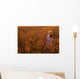 Girl with Hat Field Wall Decal