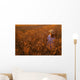 Girl with Hat Field Wall Decal