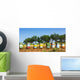 Colored Bee-houses Field Portugal Wall Decal