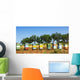 Colored Bee-houses Field Portugal Wall Decal