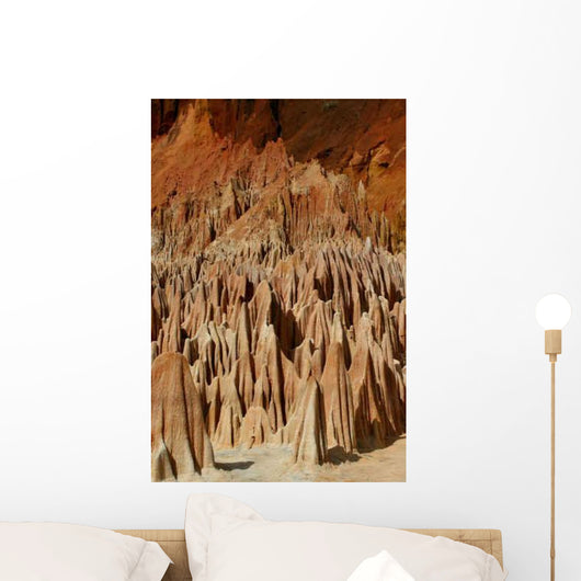 Red Tsingy Madagascar 19 Wall Decal