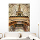 Artistic Picture of Eiffel Tower Wall Mural