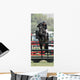 Show Jumper Rider Wall Mural