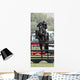 Show Jumper Rider Wall Mural