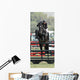 Show Jumper Rider Wall Mural