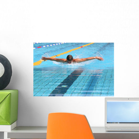 Swimming Wall Mural