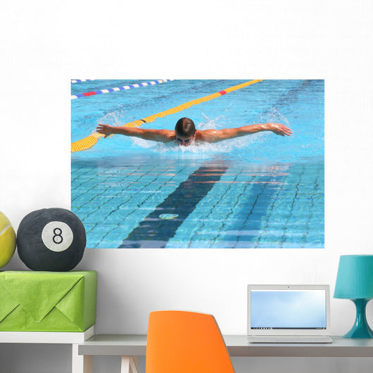 Swimming Wall Mural