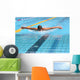 Swimming Wall Mural