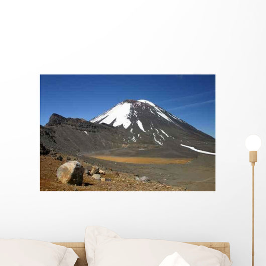 Ngauruhoe Volcano and Plateau Wall Decal