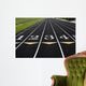 Track Lanes 1-4 Wall Mural