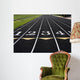 Track Lanes 1-4 Wall Mural
