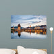 Lucerne. Image of Lucerne, Switzerland during twilight blue hour Wall Mural