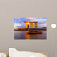 Singapore city skyline Wall Mural
