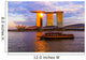 Singapore city skyline Wall Mural