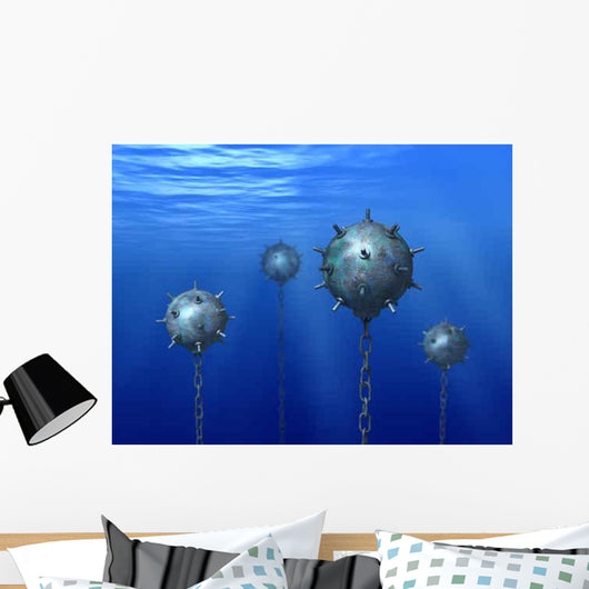 Underwater Mines Wall Decal