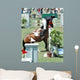 Horse Refusing Jump Wall Mural