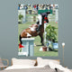 Horse Refusing Jump Wall Mural
