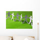 Teamwork of Paper Team Wall Mural