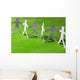 Teamwork of Paper Team Wall Mural