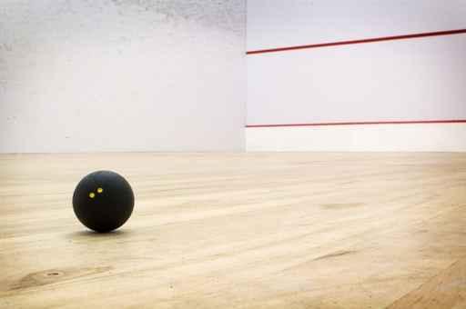 Squash Court Wall Mural