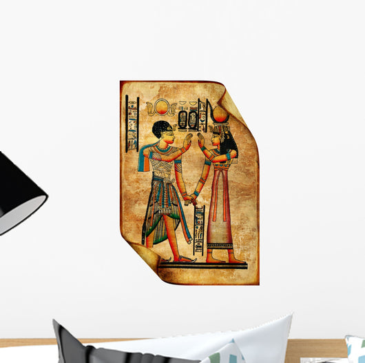 Ancient Egyptian Scroll Wall Mural